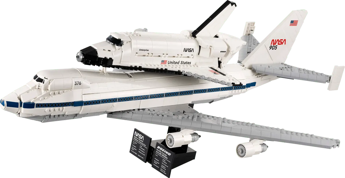 LEGO Icons Shuttle Carrier Aircraft 10360 