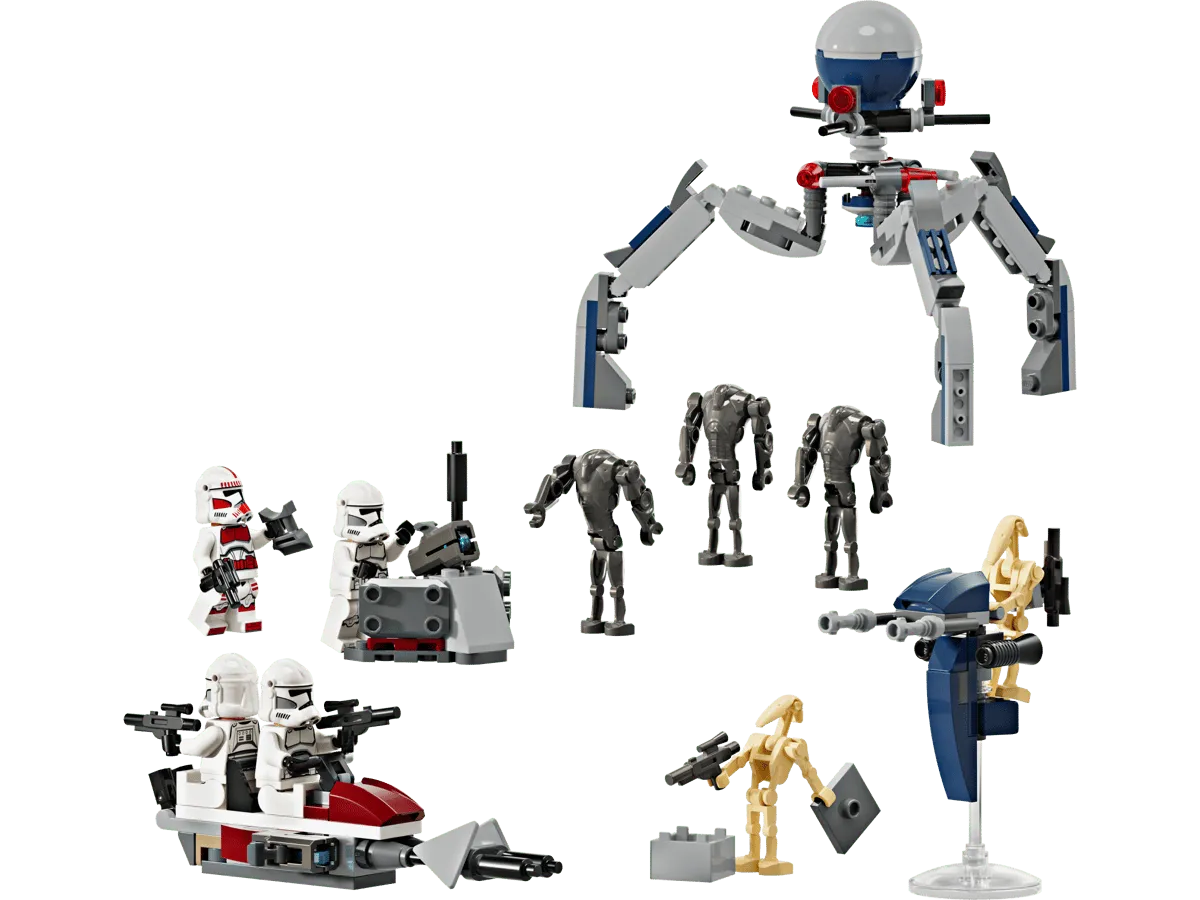 Clone Trooper & Battle Droid Battle Pack