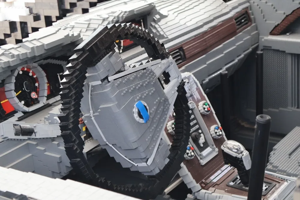 The 1:1 scale LEGO Volvo V70 in detail The 1:1 scale LEGO Volvo V70 in detail