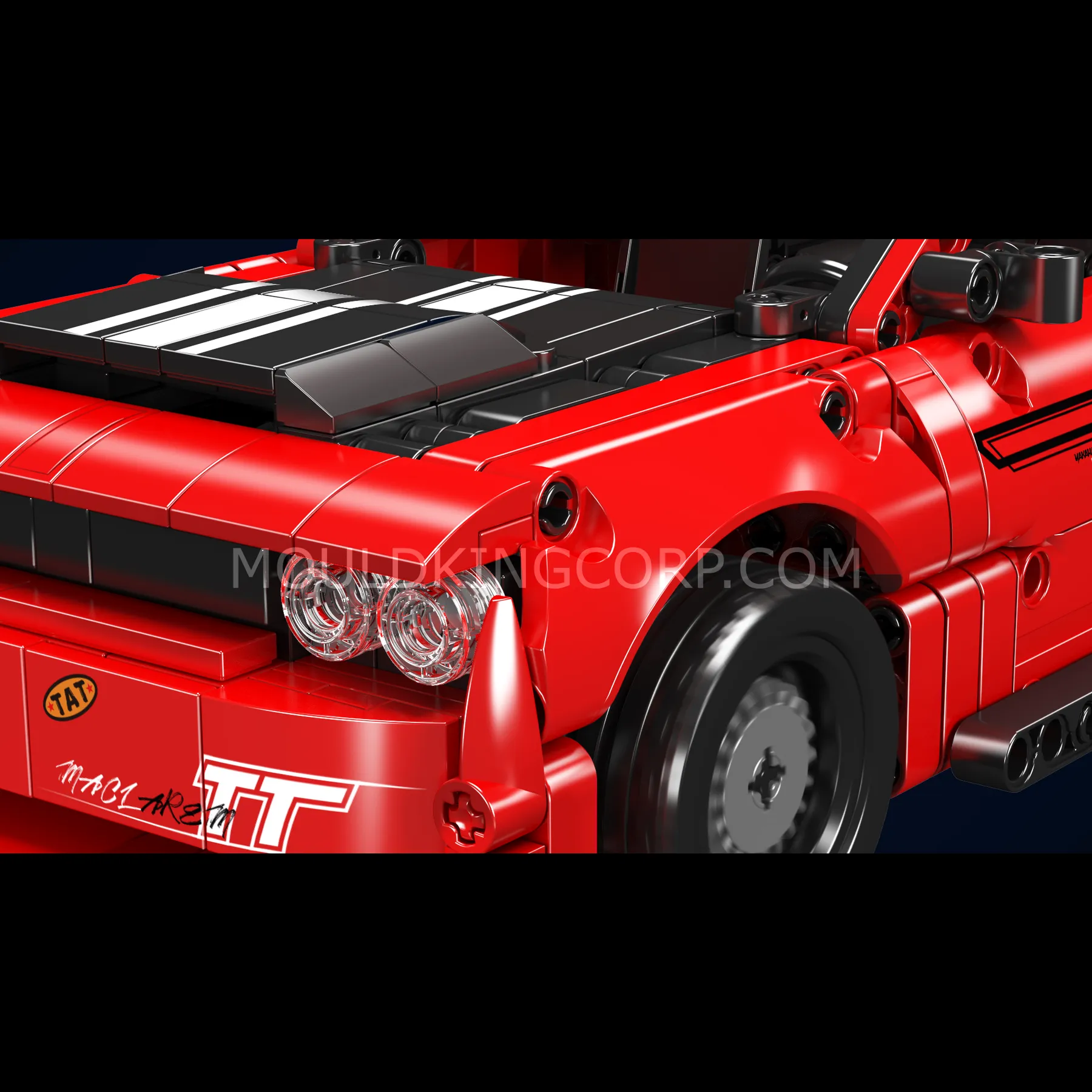 Challenger American Muscle Car Model Building gallery view 2