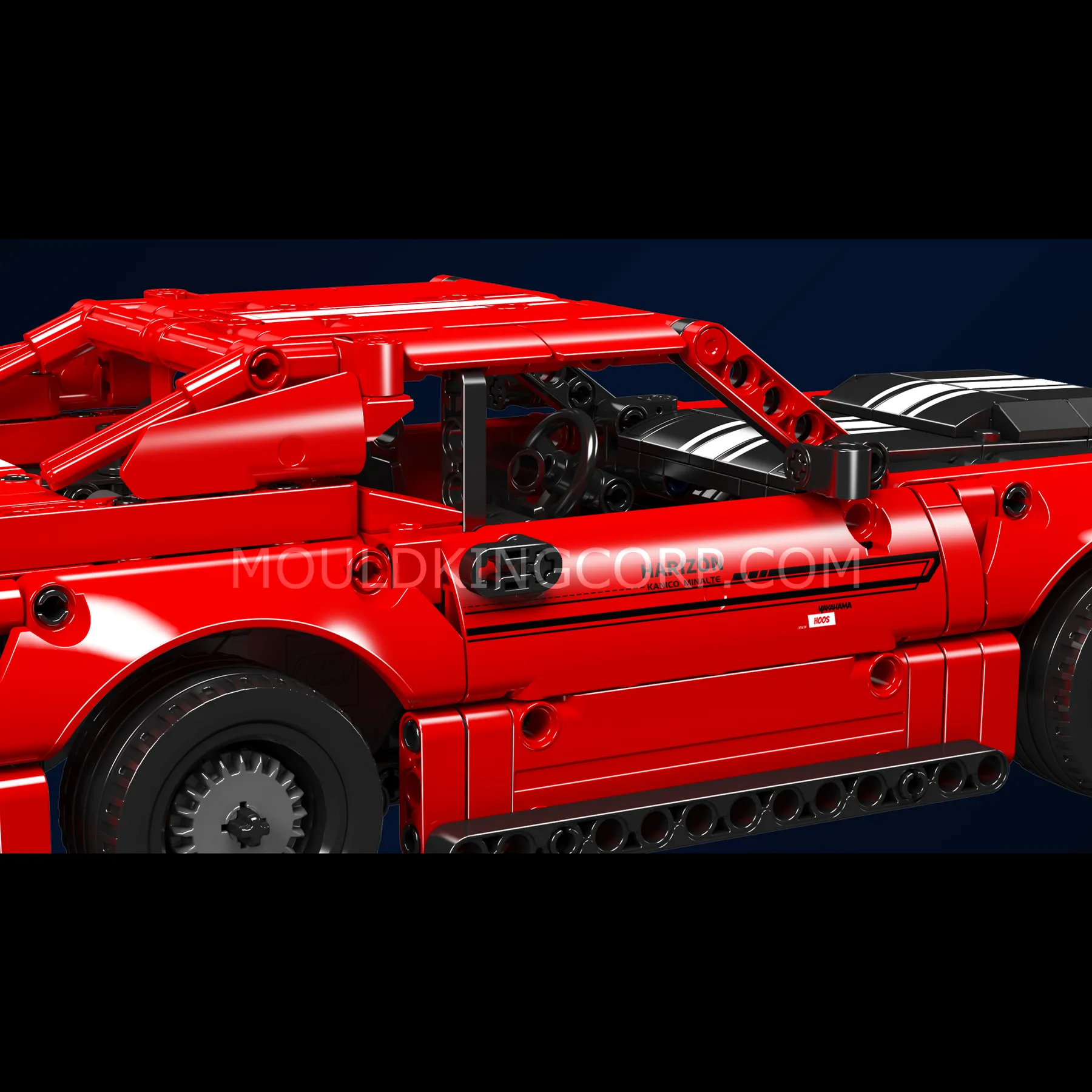 Challenger American Muscle Car Model Building gallery view 4