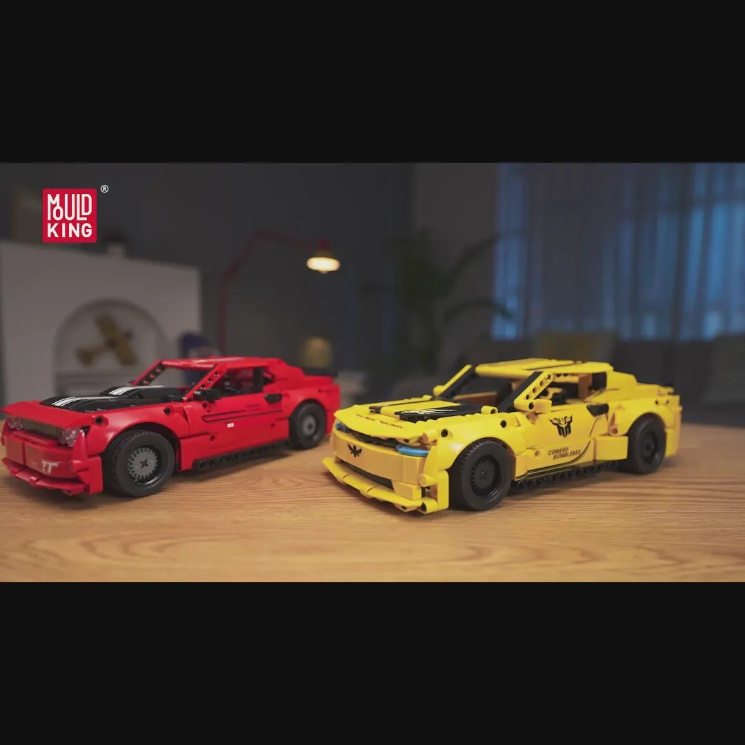 Challenger American Muscle Car Model Building gallery view 7