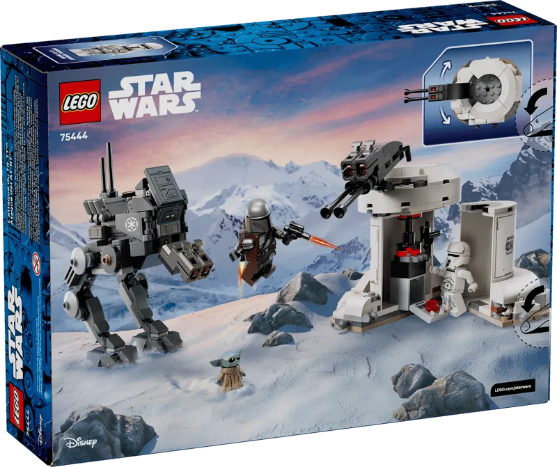 Back of Lego Star Wars AT-RT Attack box.