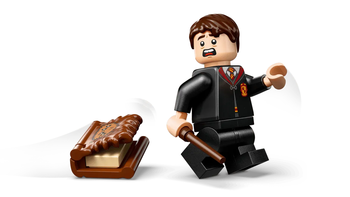 Neville flees tiny book
