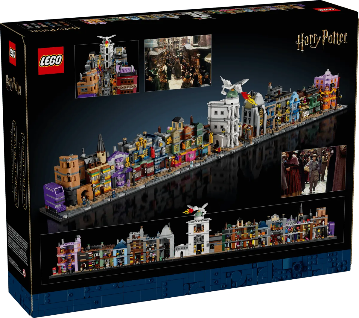 Back box art, highlighting display options.