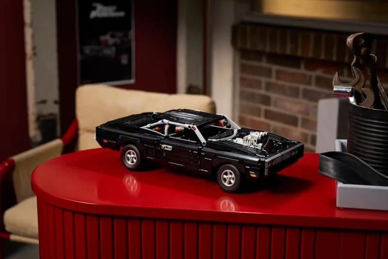 LEGO Charger R/T on display