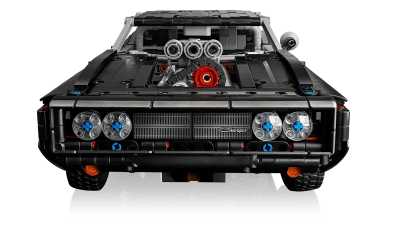 Front view LEGO Dodge Charger R/T