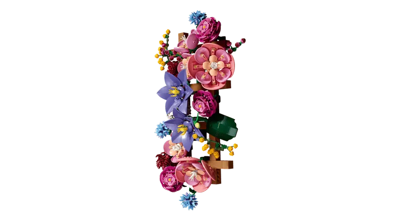 Vertical LEGO Flower Wall