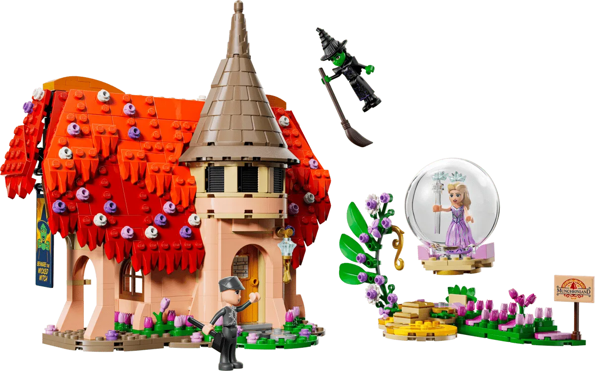 LEGO Wicked assembled set.