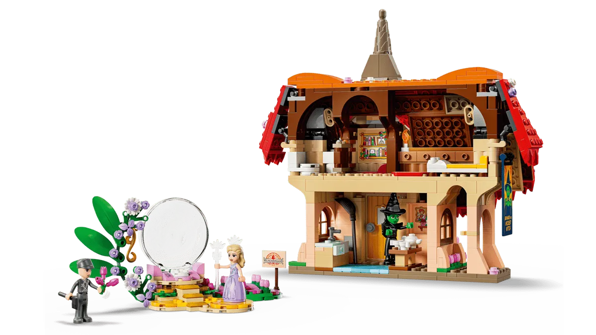 LEGO Wicked house interior.