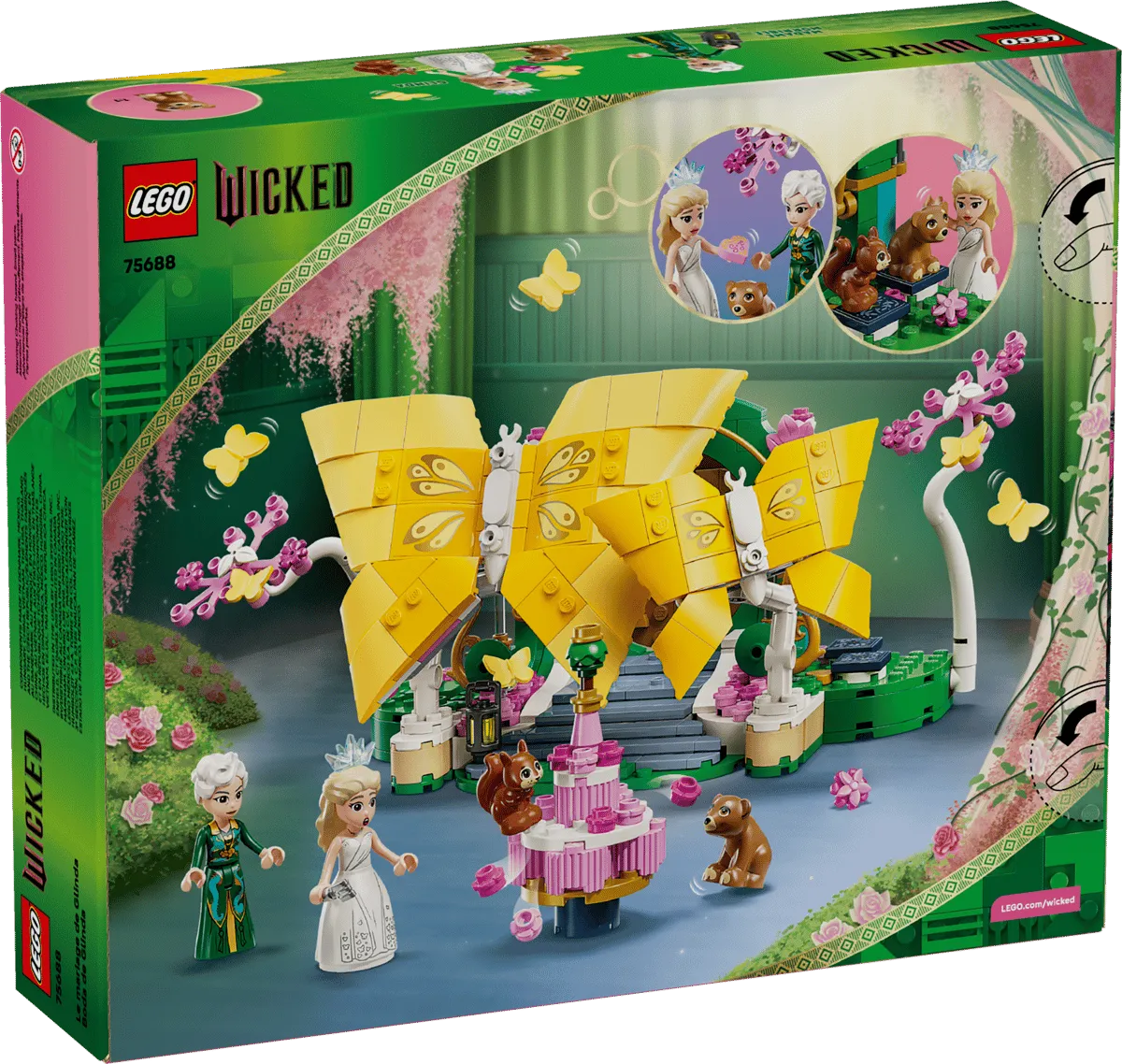 Back of Glinda's Wedding Day set.
