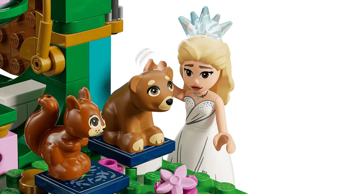 Glinda with animal friends.