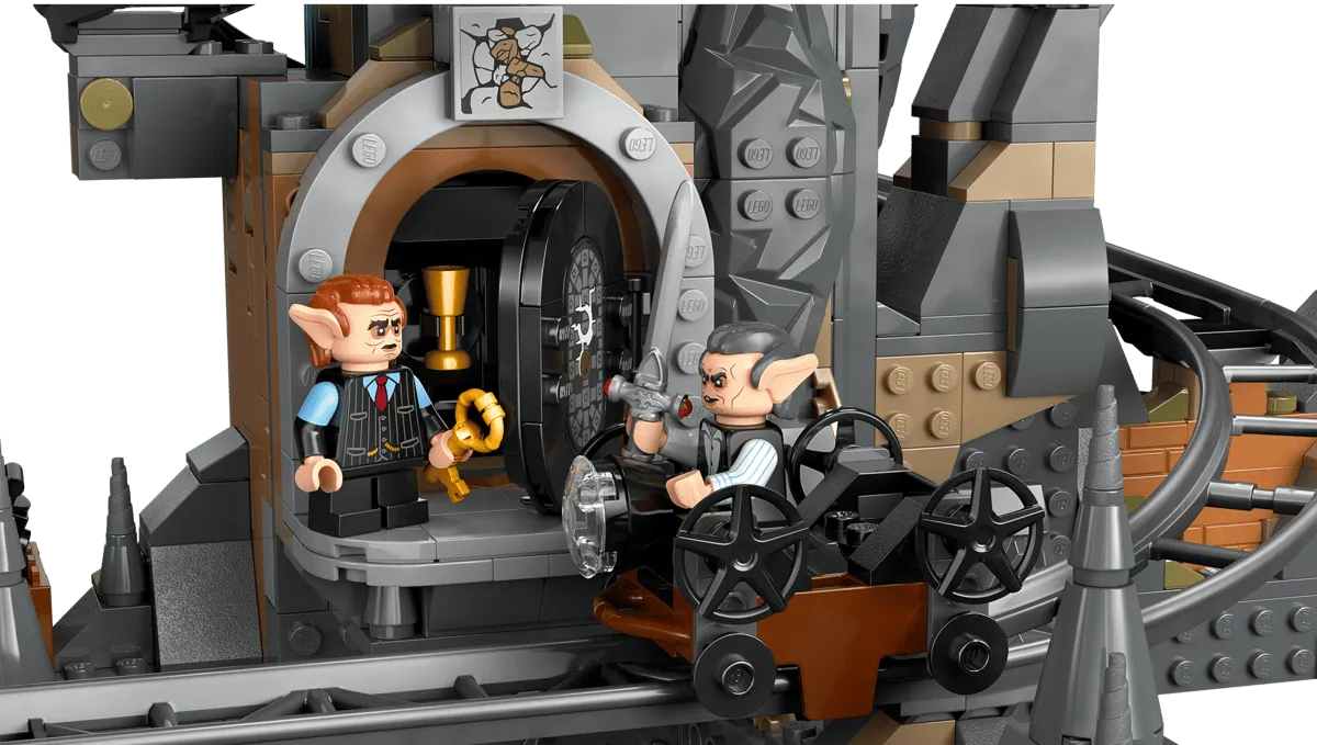 Goblins inside Gringotts vault.