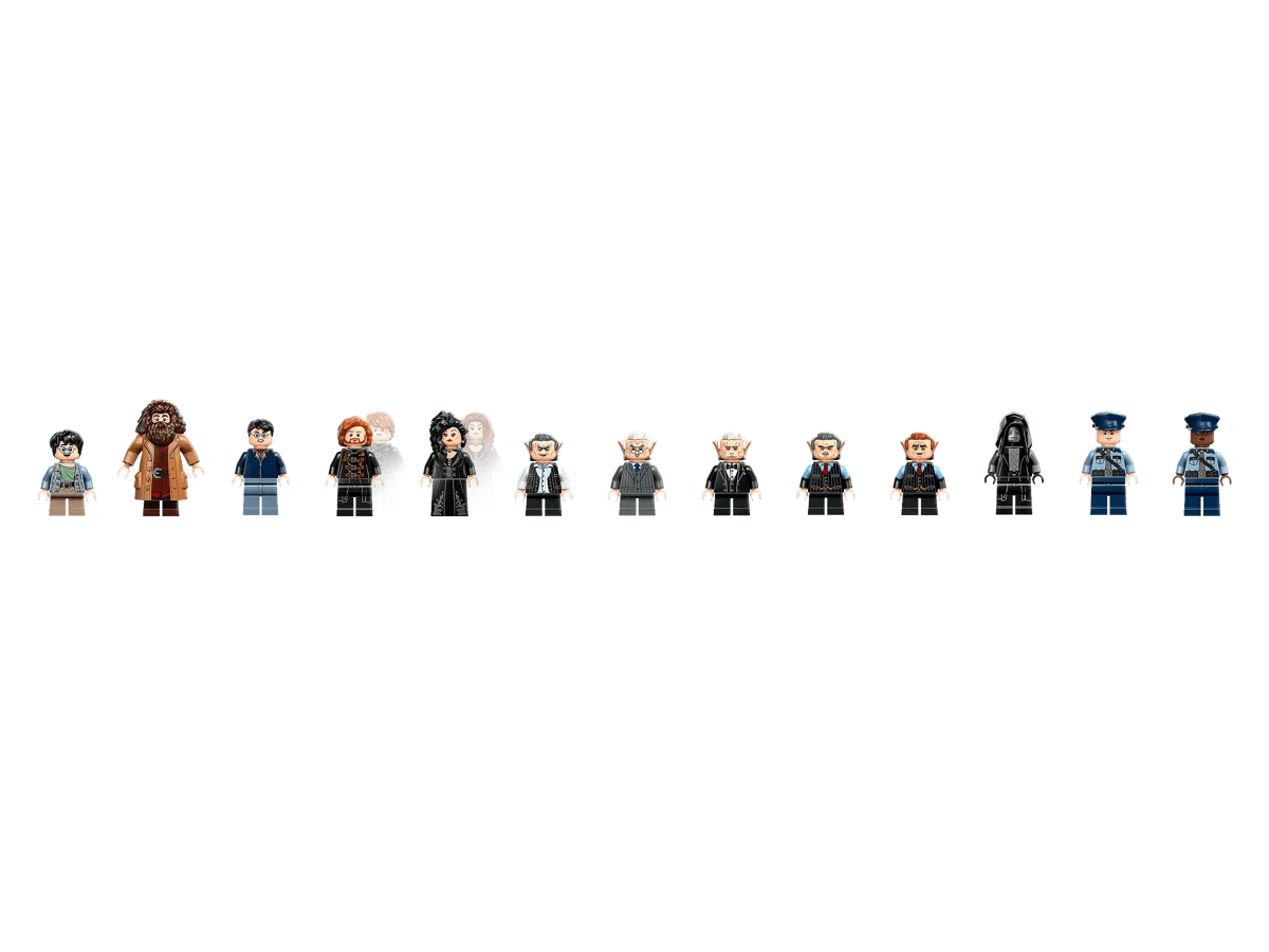 Gringotts Bank minifigure collection.