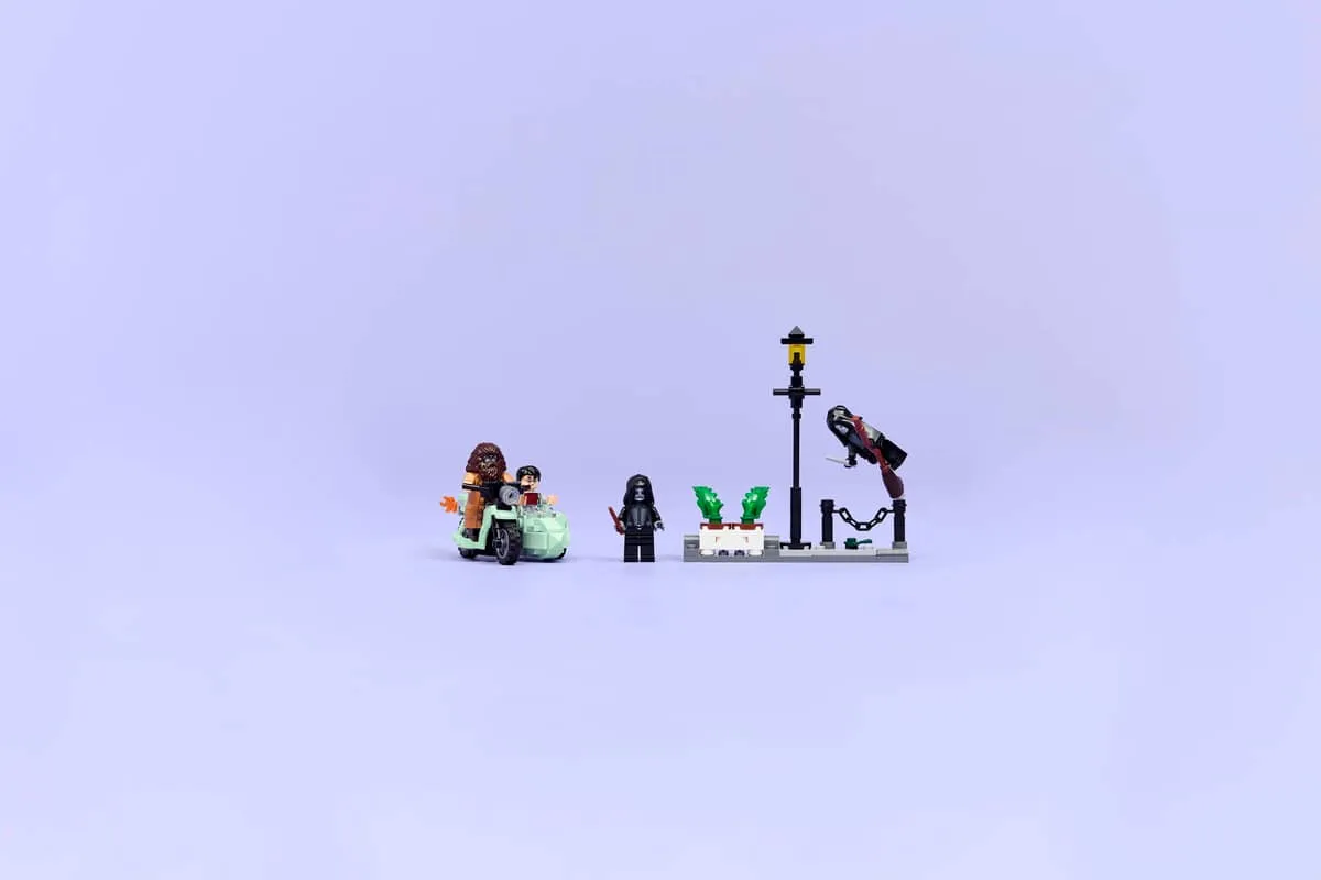 LEGO Harry Potter set display.