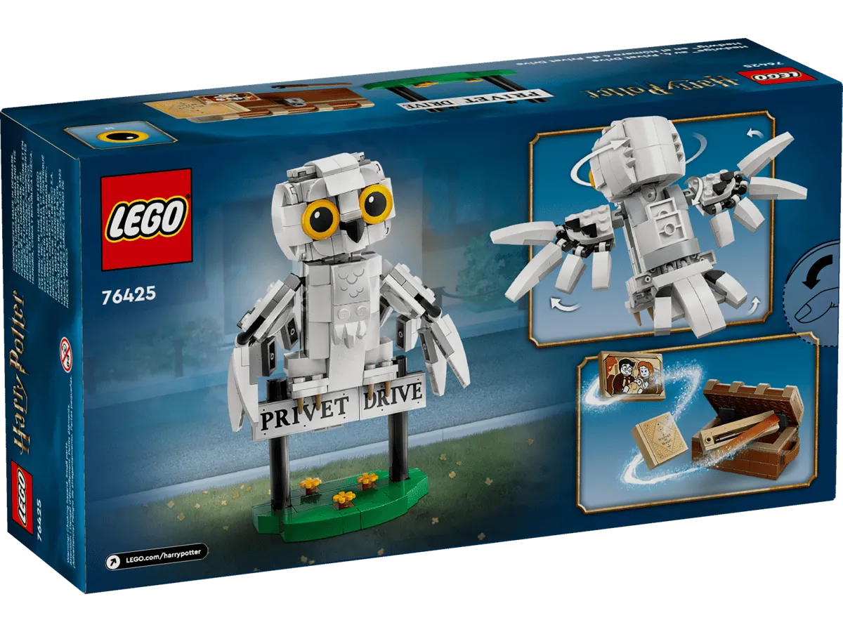 Hedwig 76425 box back features.