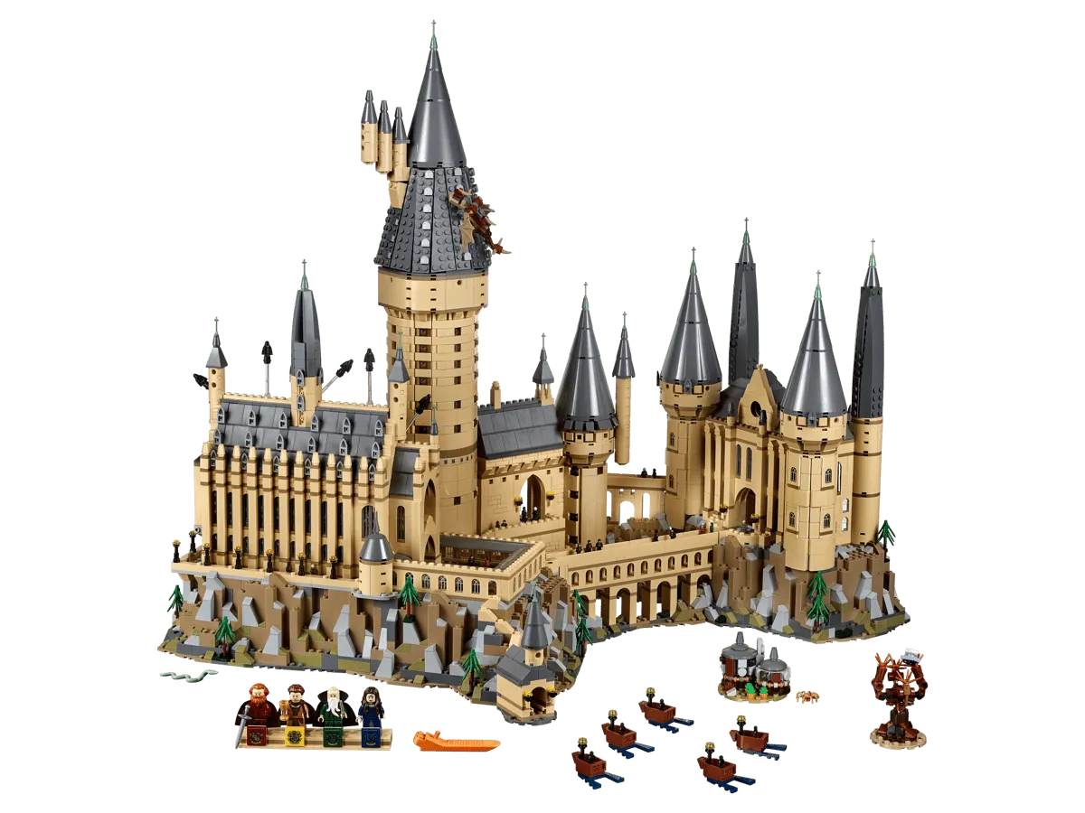 Complete Hogwarts Castle set