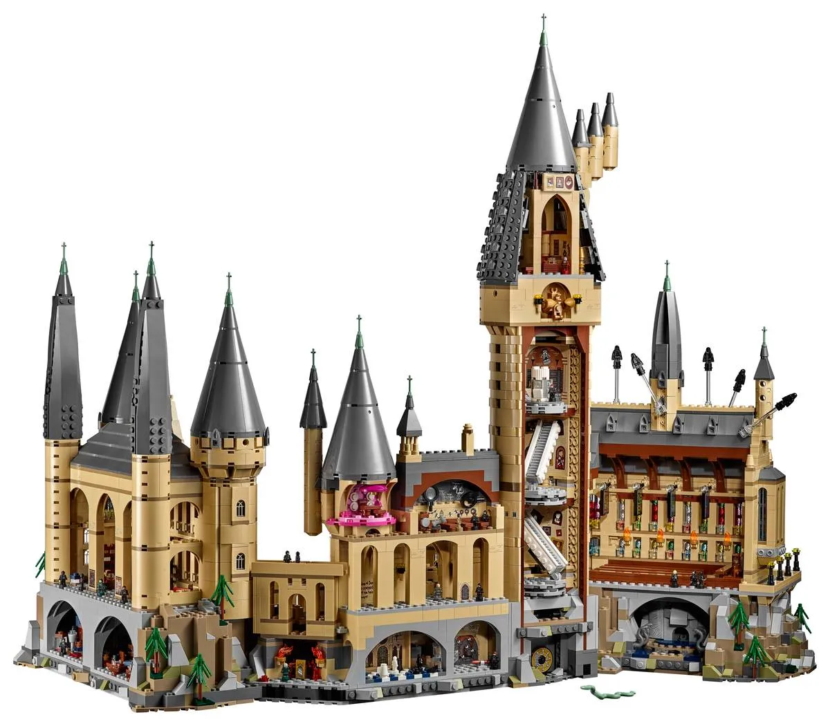 Hogwarts Castle interior reveal