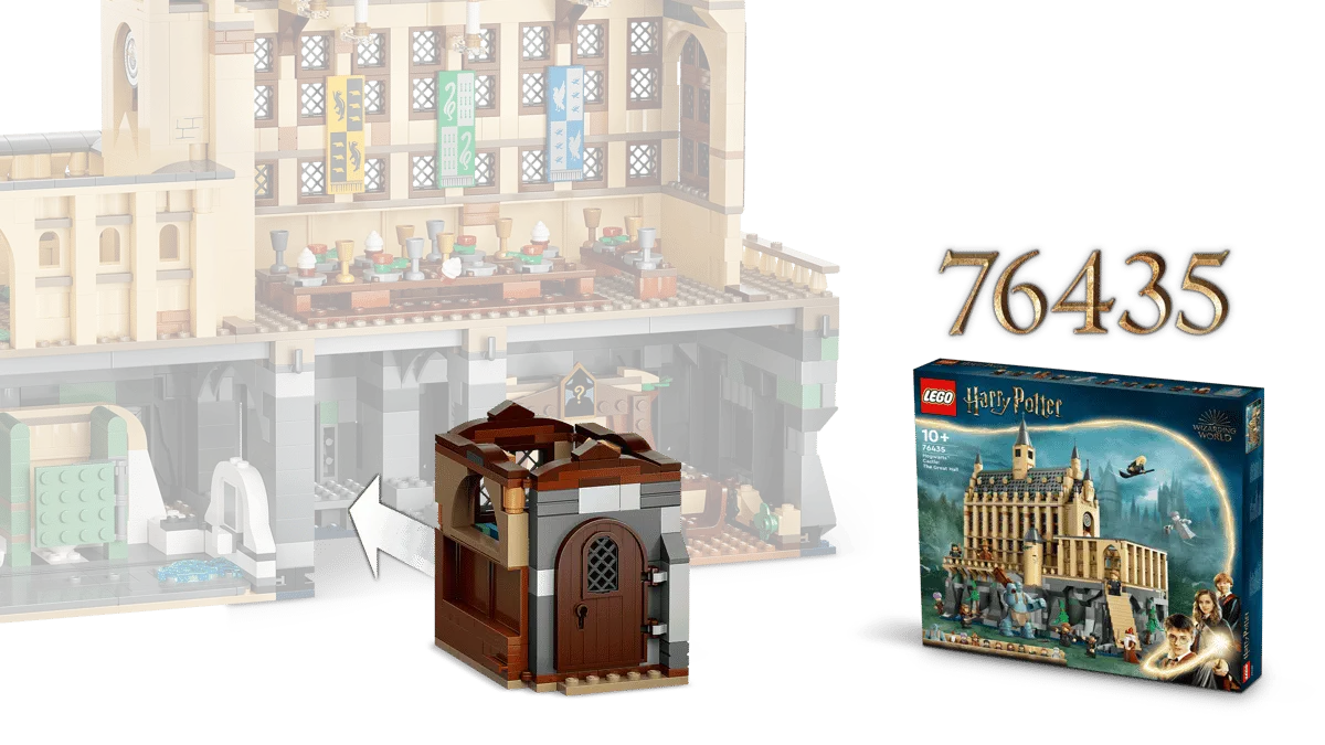 Combining Charms Class with Hogwarts Castle 76435.