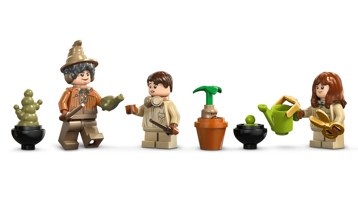 Minifigures and accessories close-up.