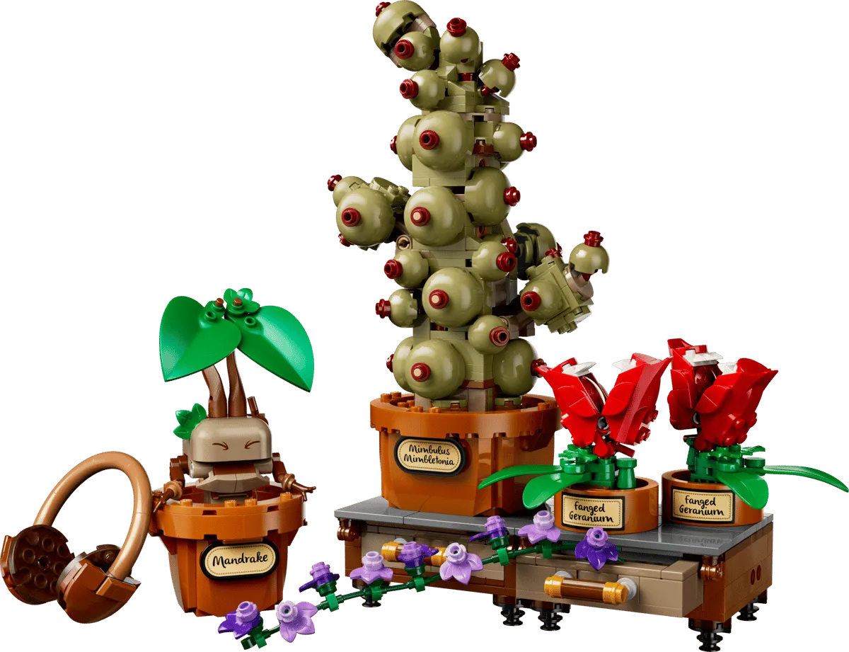 Full Herbology Plants set.