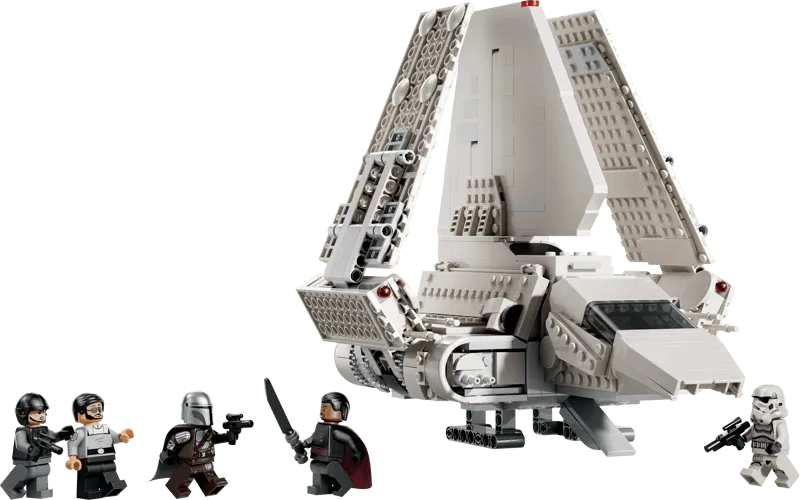 LEGO 75459 model and minifigs close-up.
