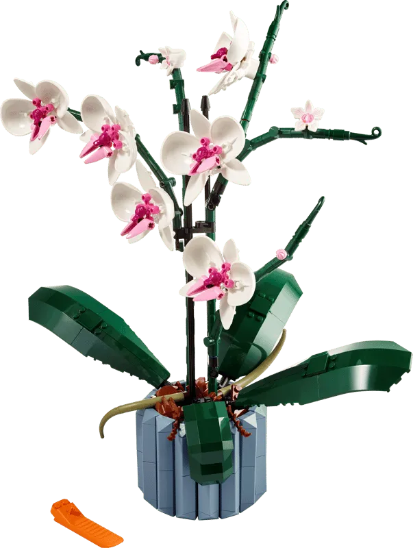 Assembled LEGO Orchid 10311.