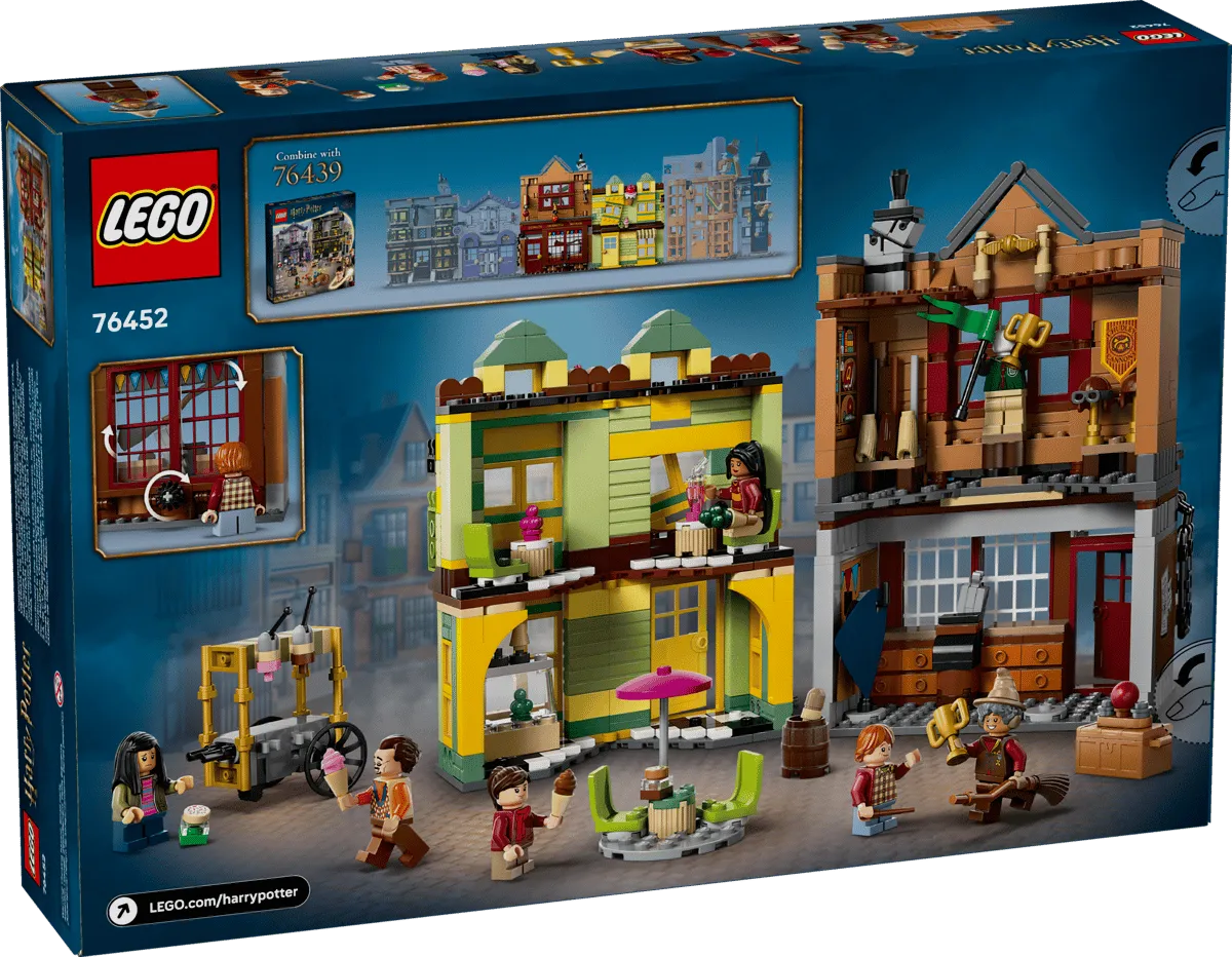 Box back, interior features shown.