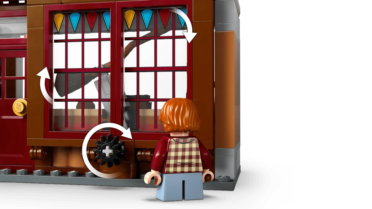 Rotating window play feature.