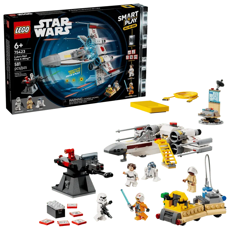 SMART Play™: Luke's Red Five X-Wing™ 75423 gallery view 1