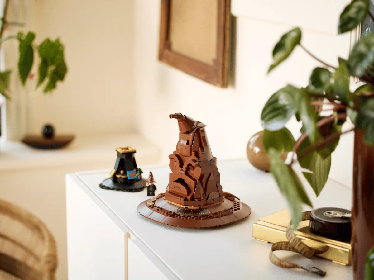 Sorting Hat on white display