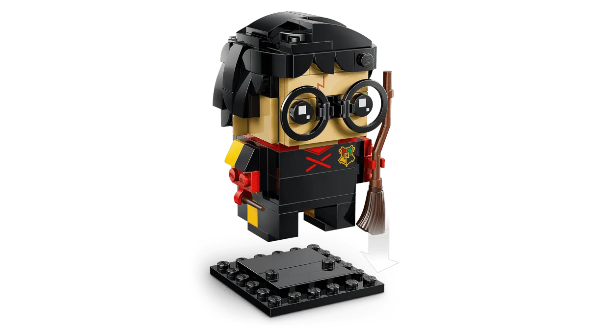 Harry Potter BrickHeadz exploded.