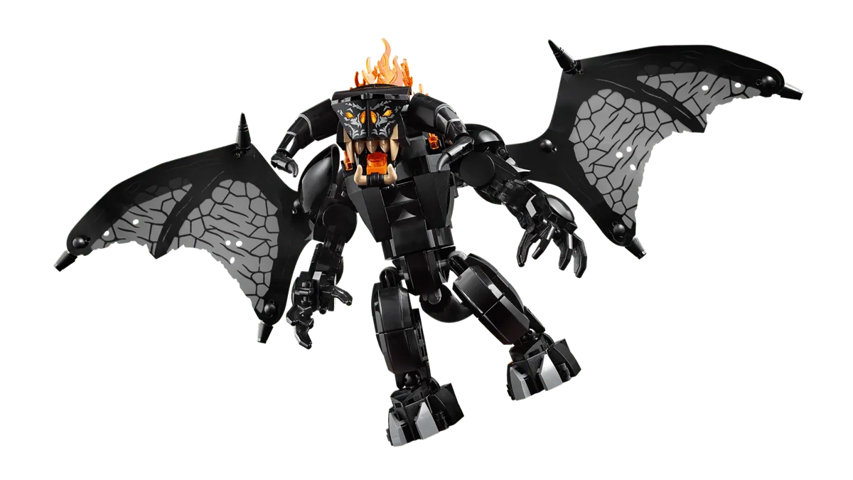 Dynamic Balrog flight pose.