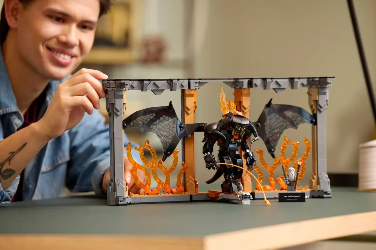 Builder expanding Balrog Book Nook.