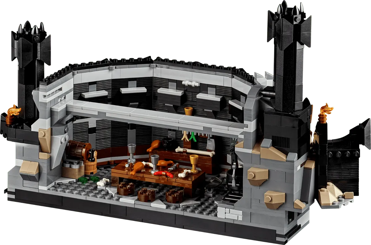 Barad-dûr barracks/hall interior.