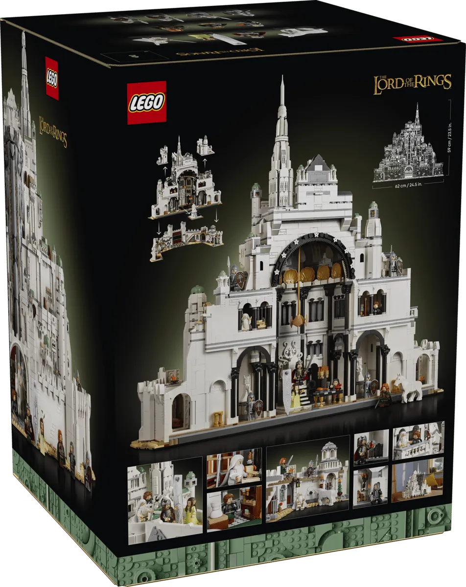 Minas Tirith set box back