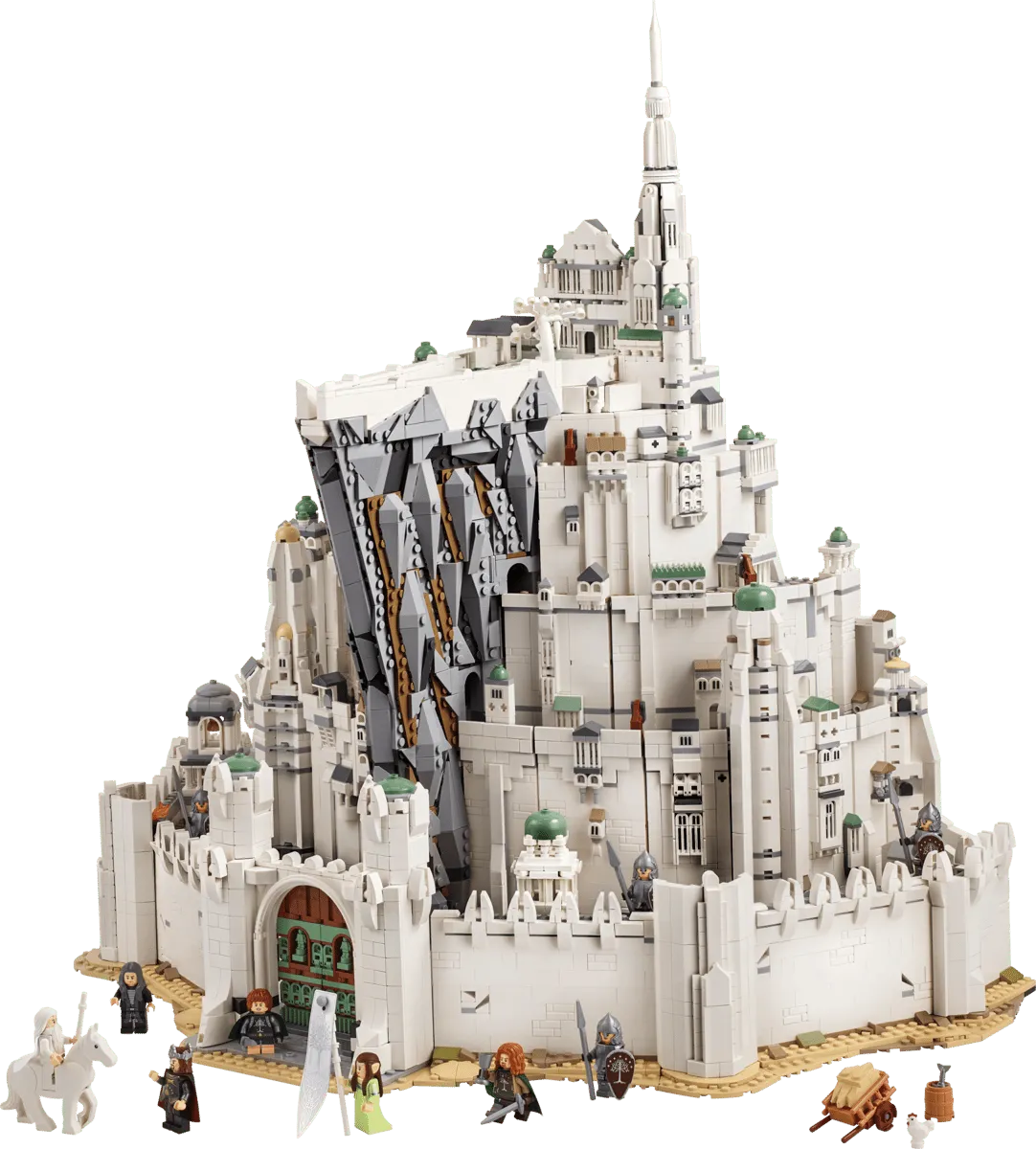 Minas Tirith full model with minifigures
