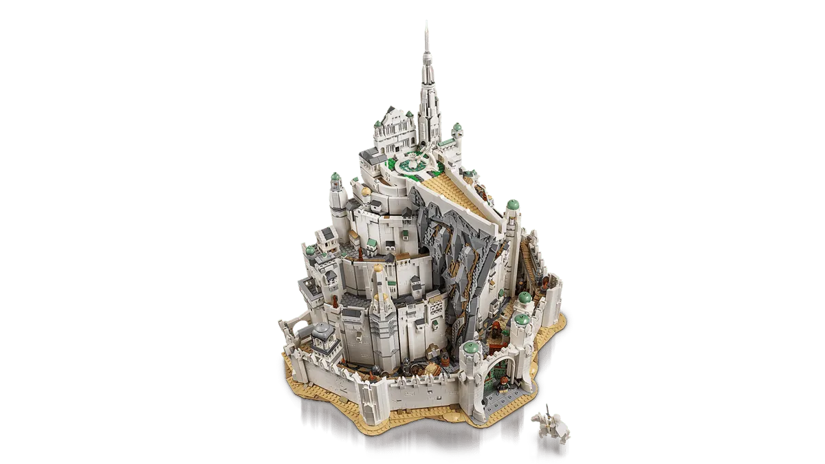 Minas Tirith aerial view
