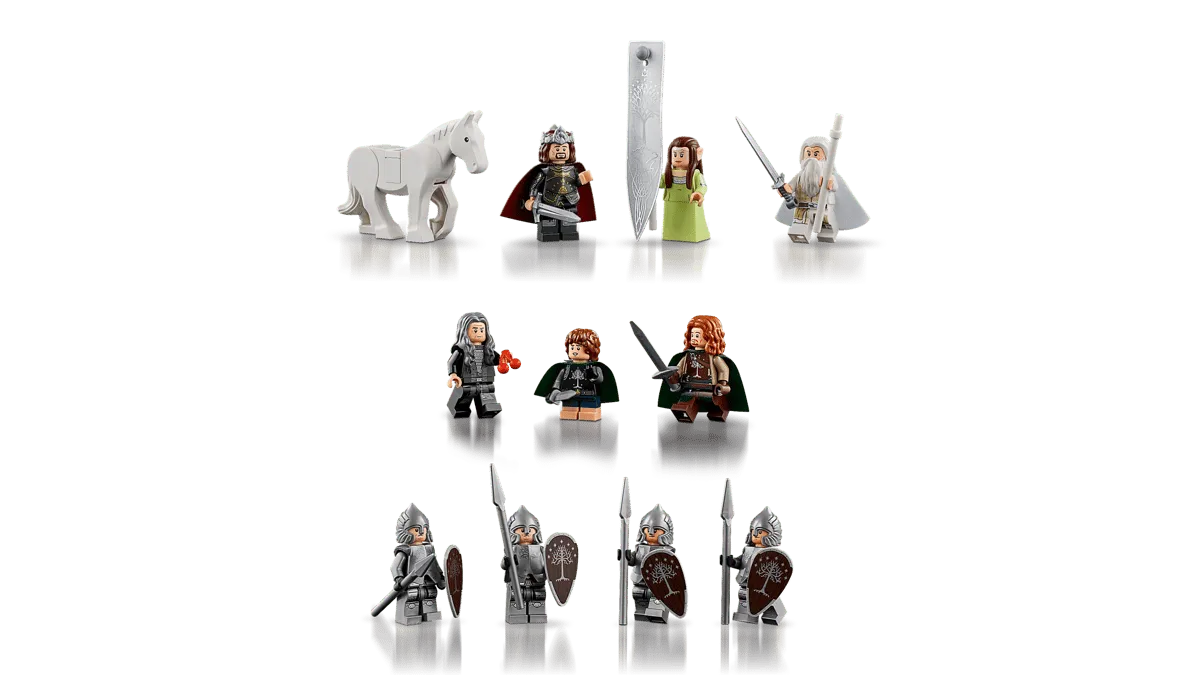 Minas Tirith minifigure collection