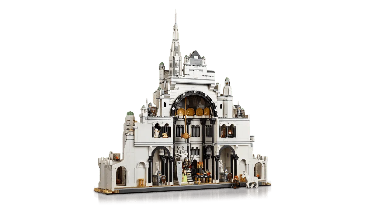 Minas Tirith interior cutaway