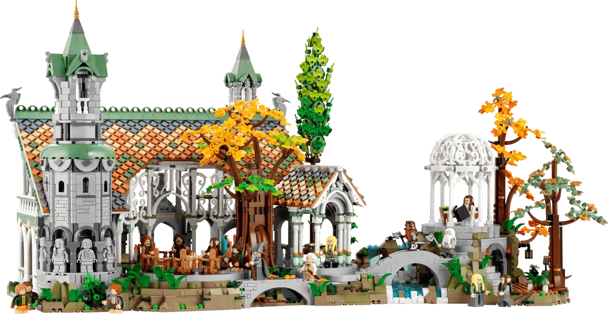Angled view of Rivendell.