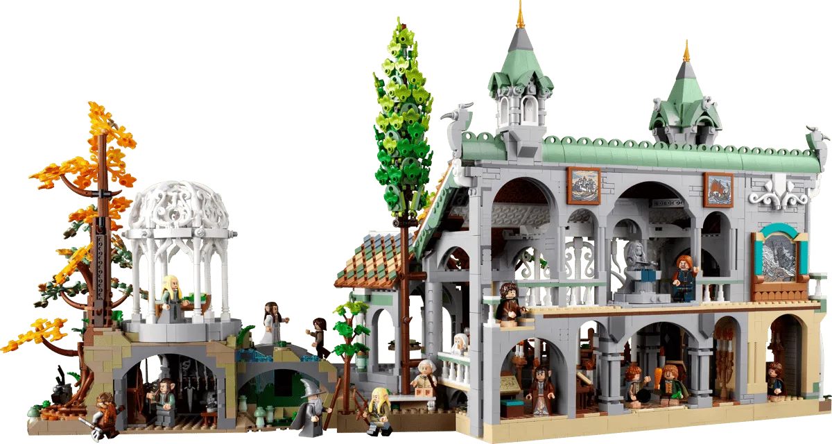 Rear view, revealing Rivendell's interiors.