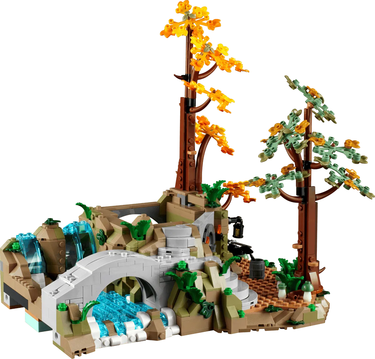 River, bridge, and forge module.