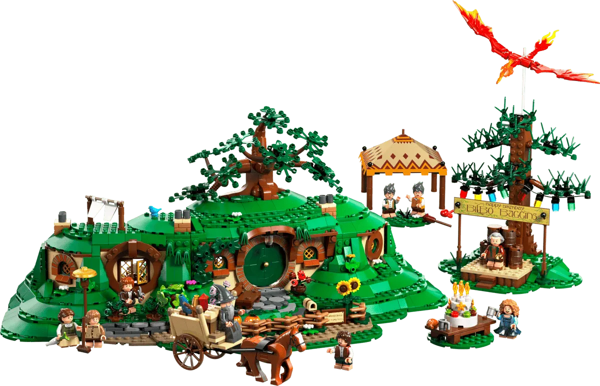 Full Lego The Shire set view.