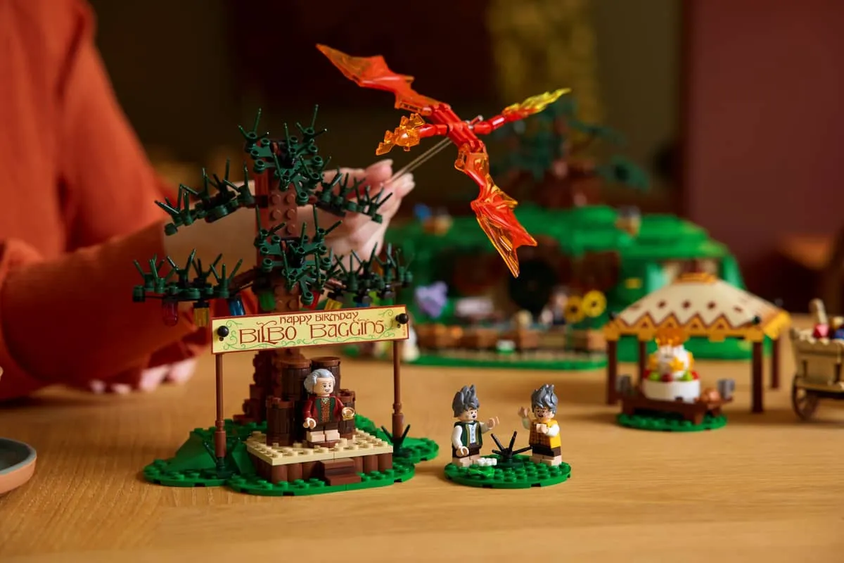 Party area close-up.