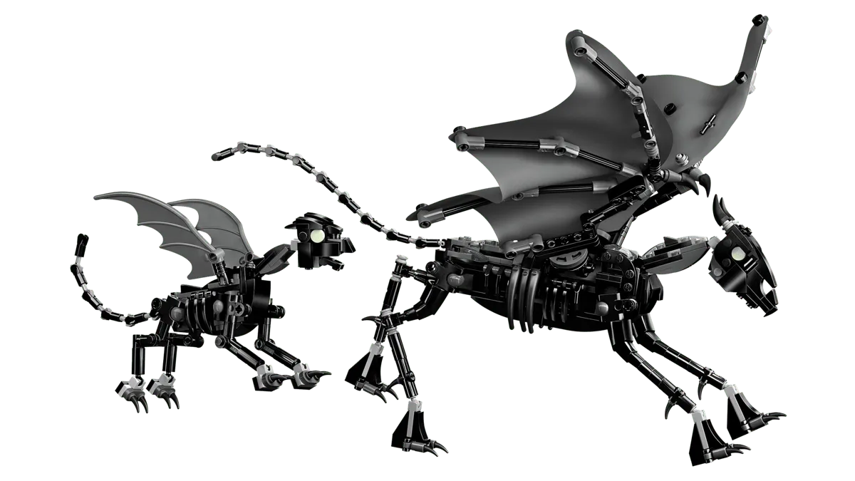 Thestrals in dynamic pose.