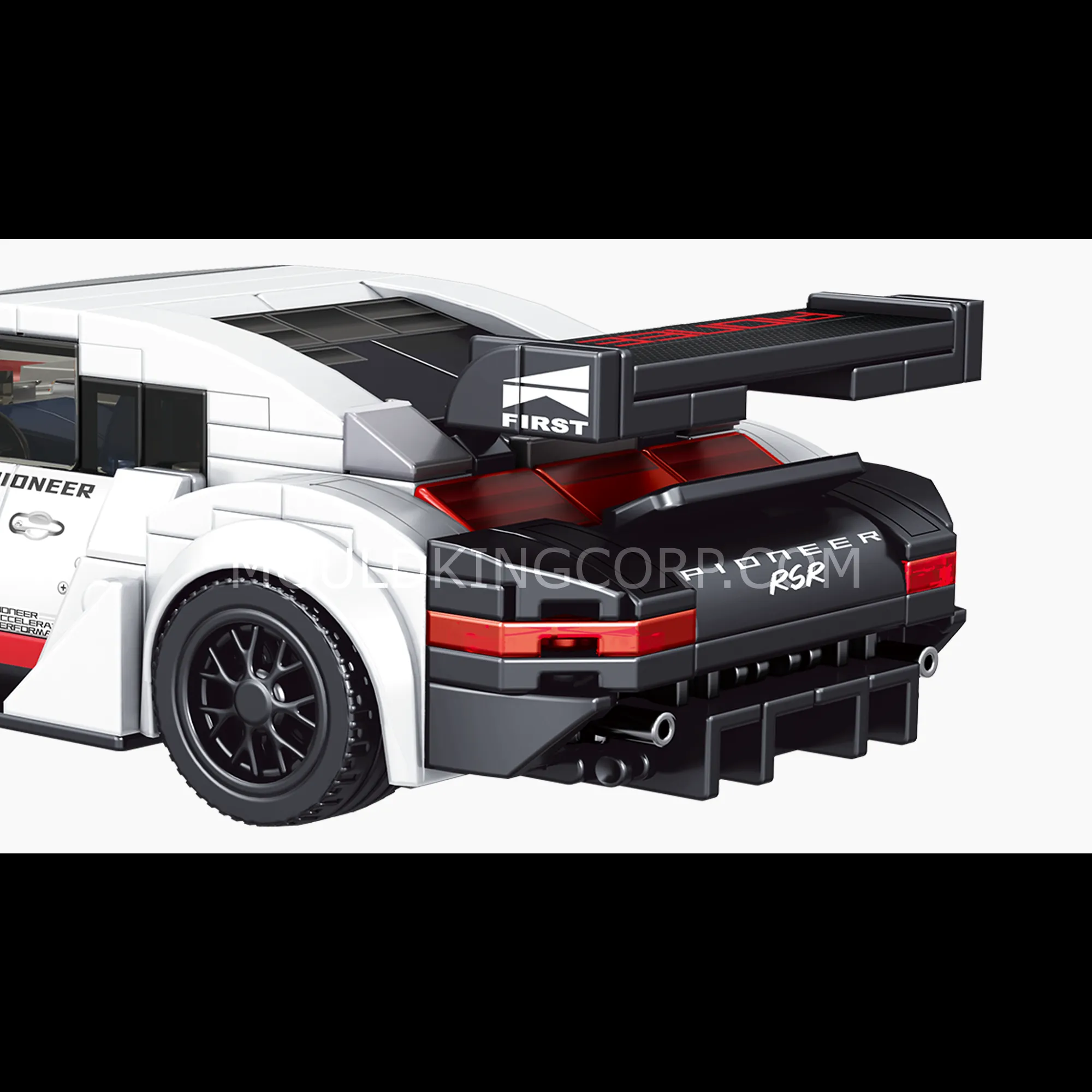 Rear view close-up.