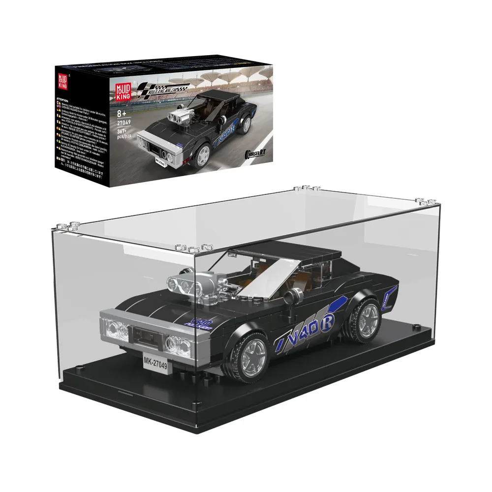 Mould King Charger RT NARC Car with display case