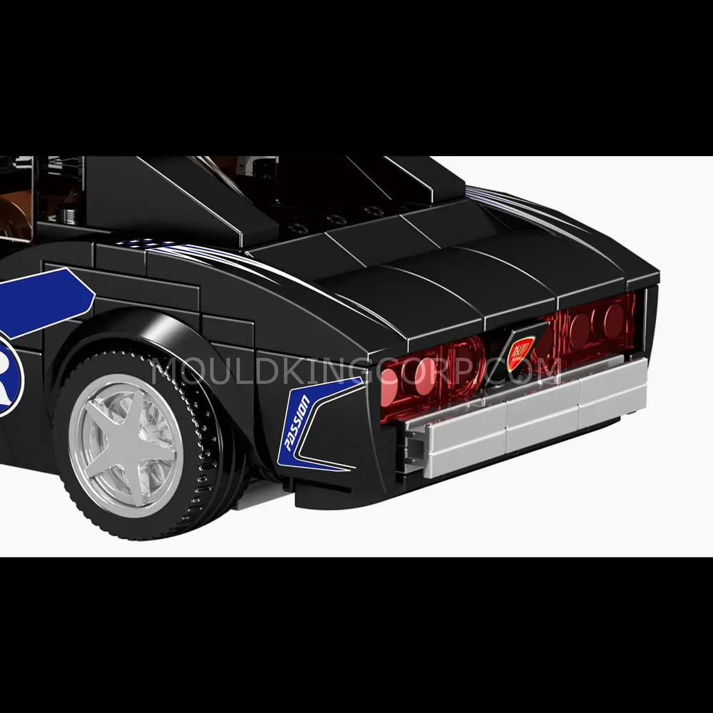 Charger RT NARC Car rear view