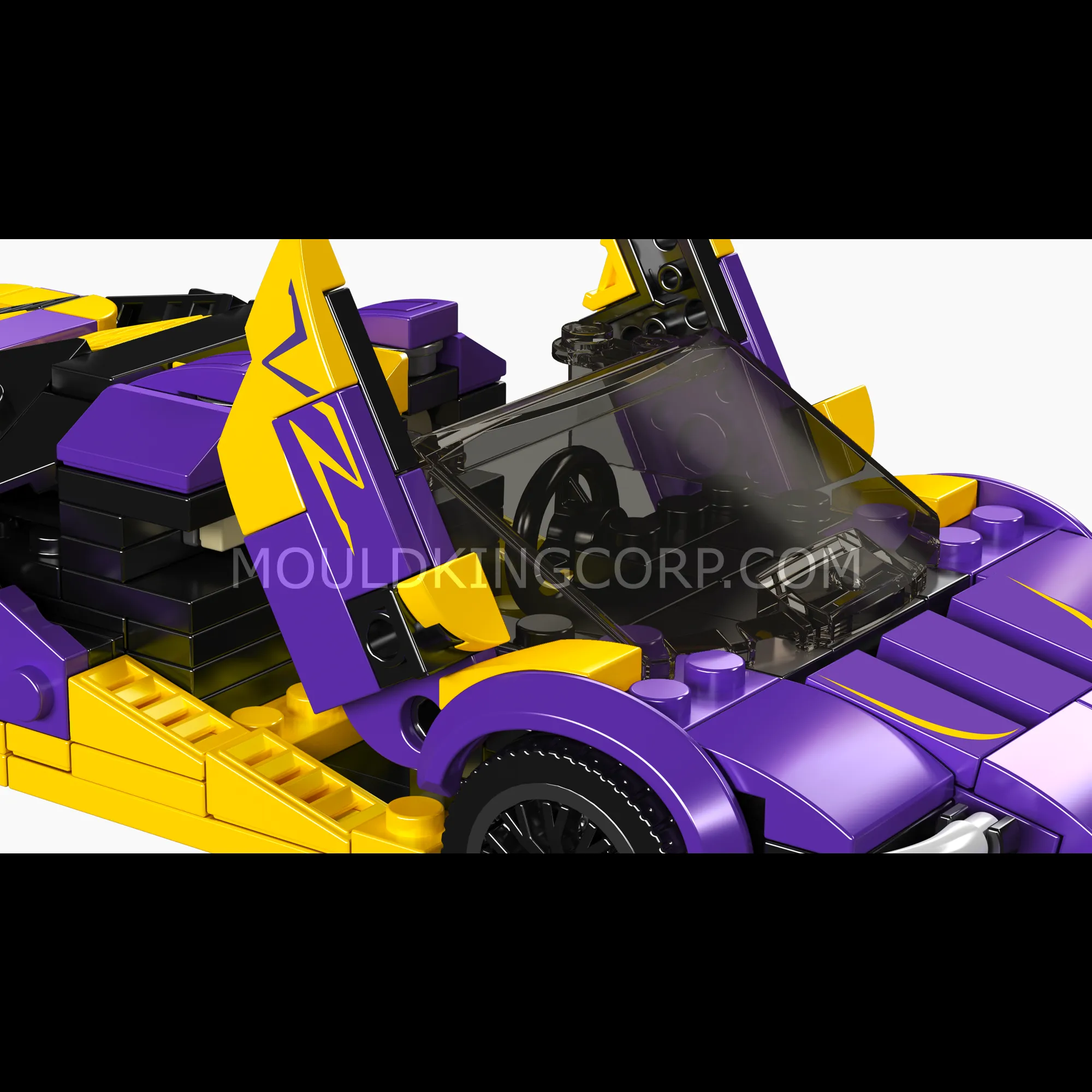 Supercar door open